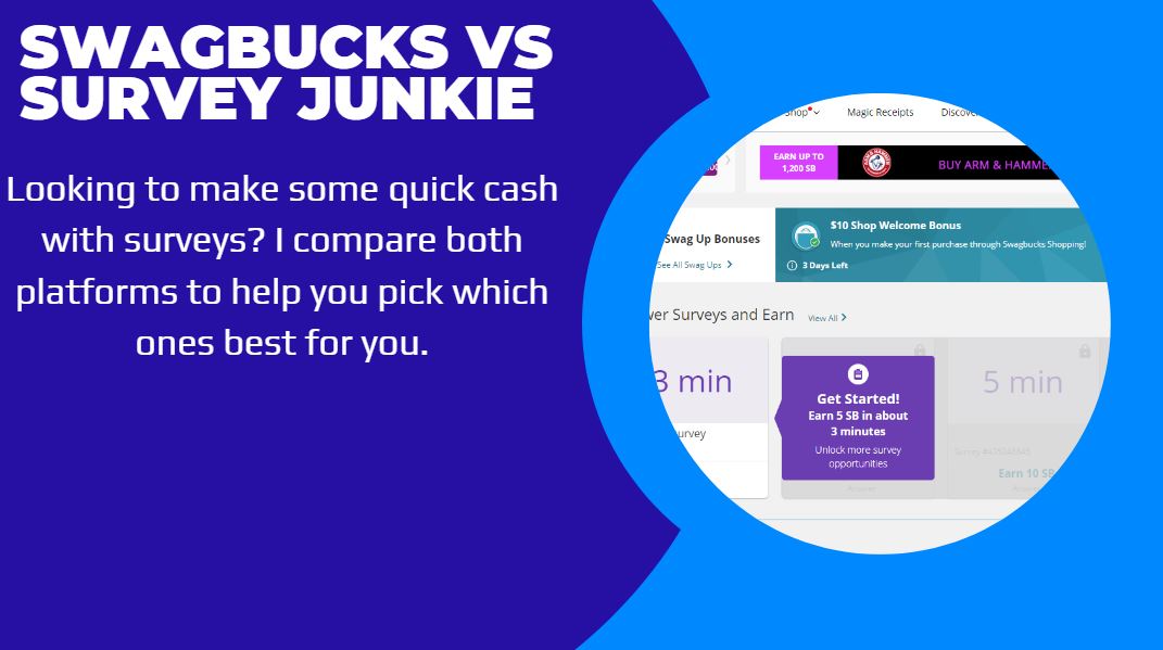 Swagbucks Vs Survey Junkie: Why You Should Really Use BOTH